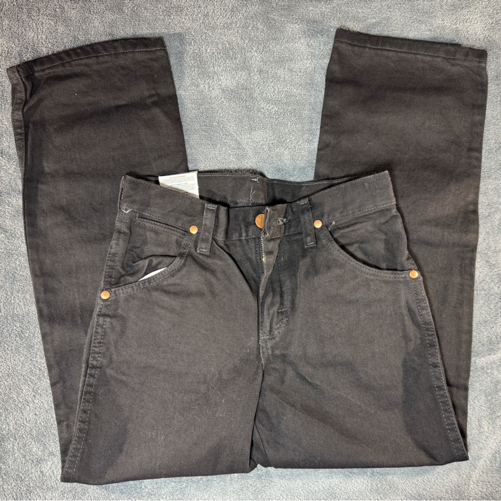 Wrangler Boy’s Relaxed Black Jeans